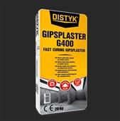 DEN BRAVEN DISTYK Rychletuhnoucí sádrová hmota G400 / Plaster G400 20kg - bílá